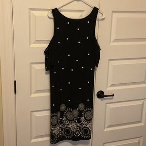 Black and White Polka Dot Dress